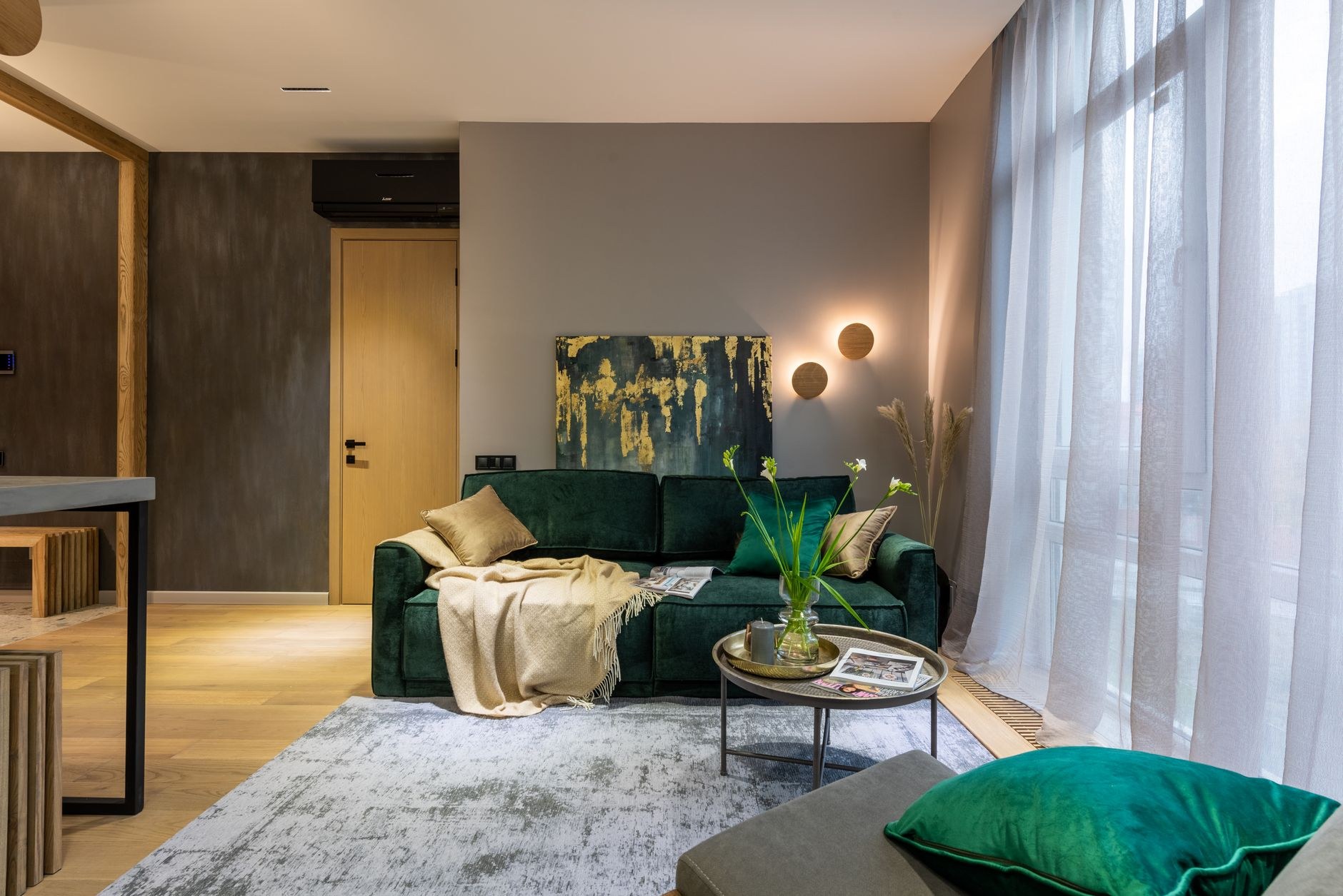 An Auckland living room shown cold and damp